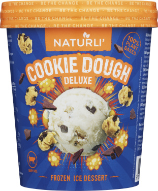 Naturli' Iskrem Cookie Dough&Karamell 480ml