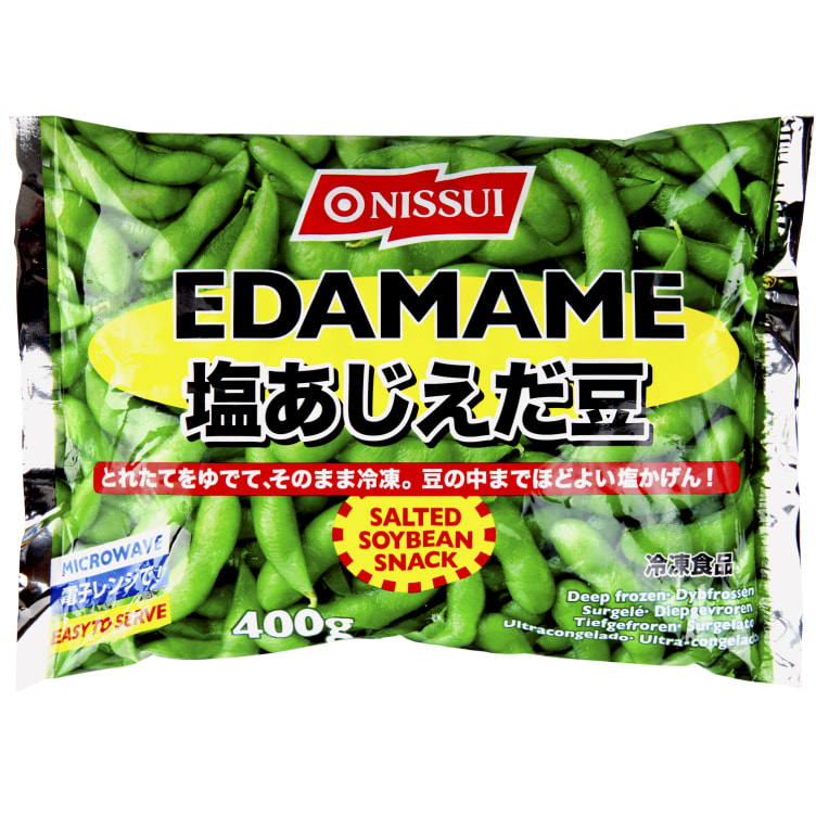 Edamame Soyabønner Hele Saltet 400g