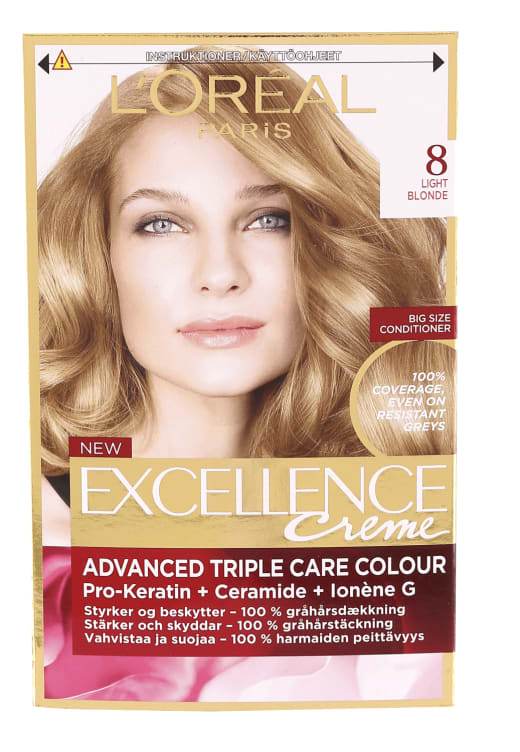 Excellence Creme 8 Lysblond
