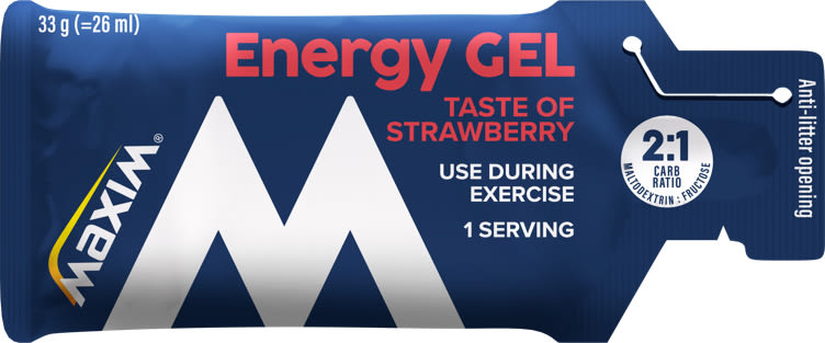 Product Image for Maxim Energy Gel Strawberry 33g