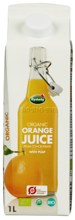 Appelsinjuice Økologisk 1l Rynkeby