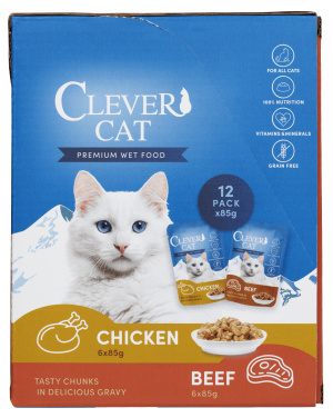 Clever Cat Mix Poser 12x85g