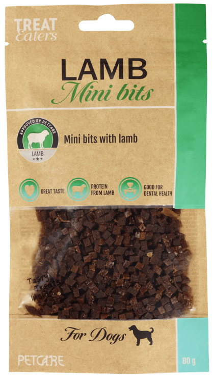 Hundesnacks Lam 80g Treateaters