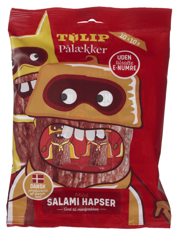 Salami Snacks Mini Mild 100g Tulip