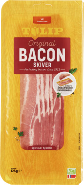 Bacon skivet Bøkeflisrøkt 125g Tulip