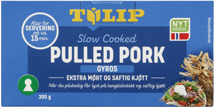 Pulled Pork Gyros Mini 300g Tulip