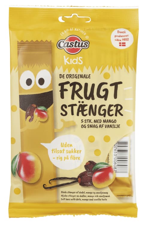 Fruktstang Mango&Vanilje 100g Castus