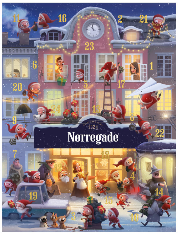 Kjempe Julekalender 1kg