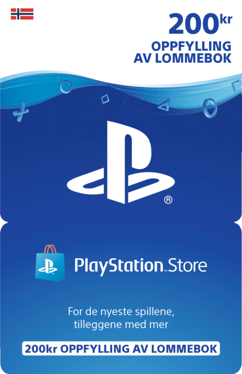 Sony Playstation Gavekort Kr 200