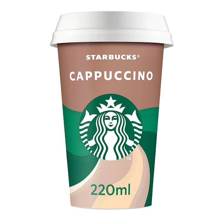 Bilde av Cappuccino 220ml Starbucks