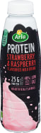 Protein Drikk Jordbær&bringebær 500g