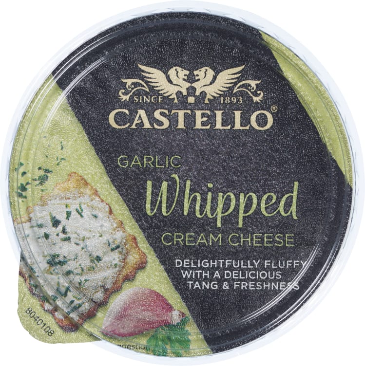Bilde av Castello Whipped Cream Cheese Garlic 125g