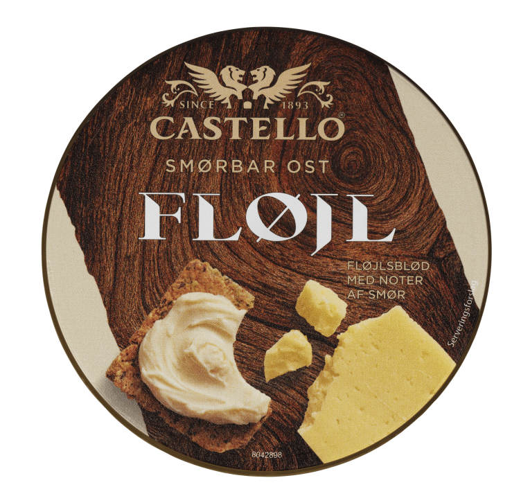 Fløjl Ost 170g Castello