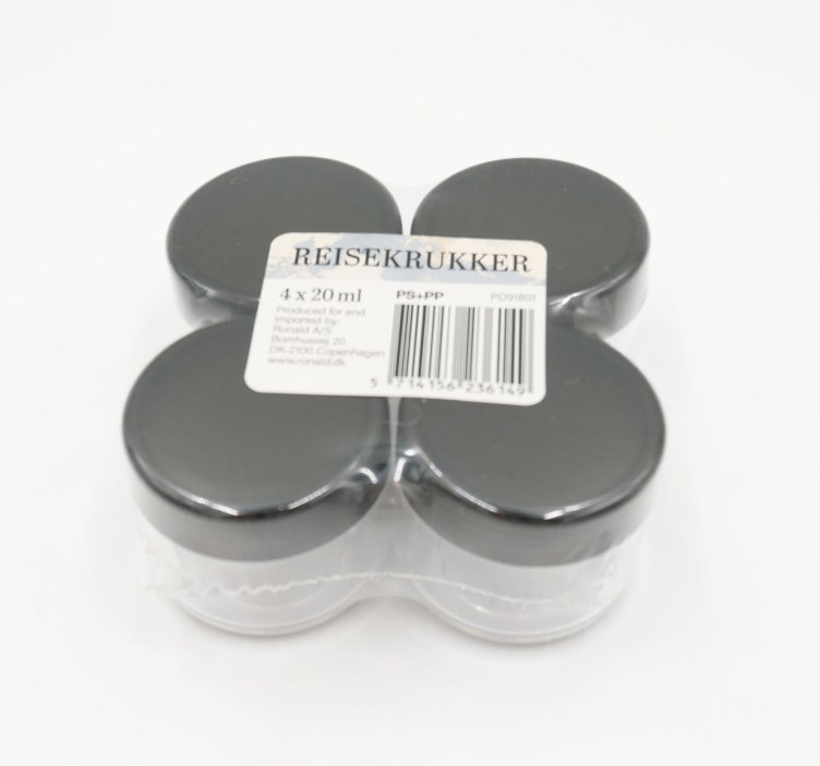 Reisekrukker 4x20ml