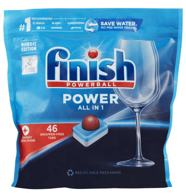 Finish Power All In One 46stk