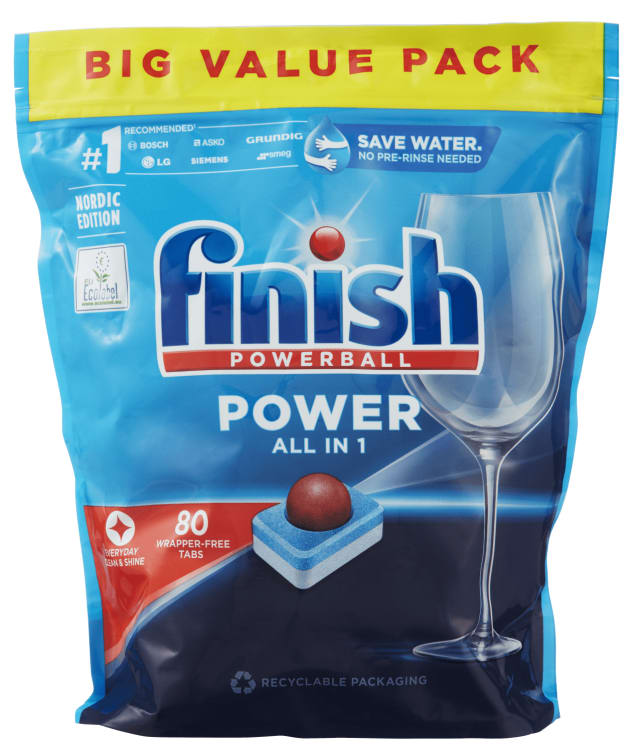 Finish Power All In One 80stk