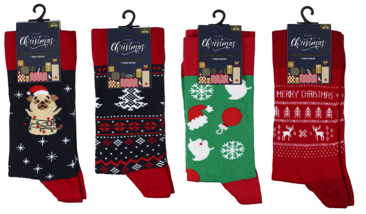 Julesokker Herre Str 40-45