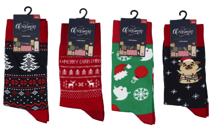 Julesokker Dame Str 35-39