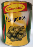 Jalapenos Skivet Grønn 3kg Diamond