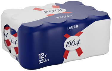 Kronenbourg 1664 Lager 0,33lx12 boks