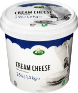 Arla Cream Cheese Natural 1,5kg