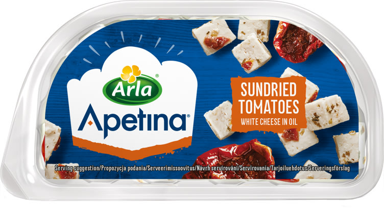 Apetina Snack Soltørket Tomat 100g Arla