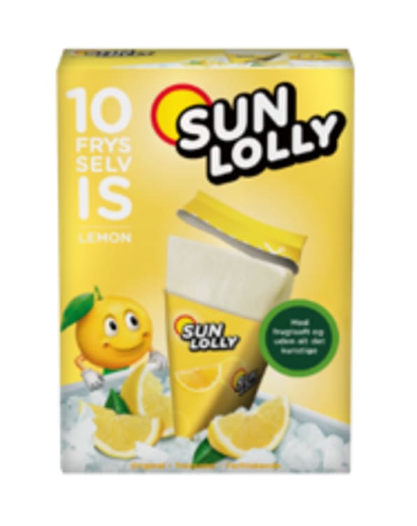 Sun Lolly Sitron 10stk