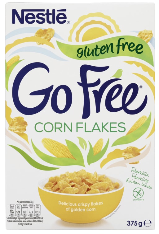 Corn Flakes glutenfri 375g Nestle