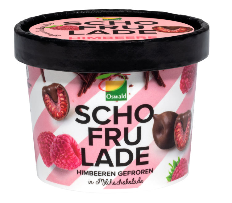 Raspb Milk Chocolat 130g Schofrulade