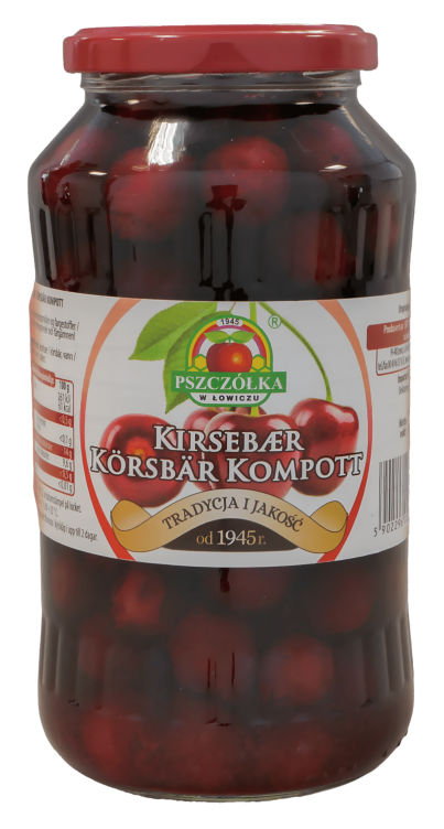 Kirsebærkompott 720g Baza