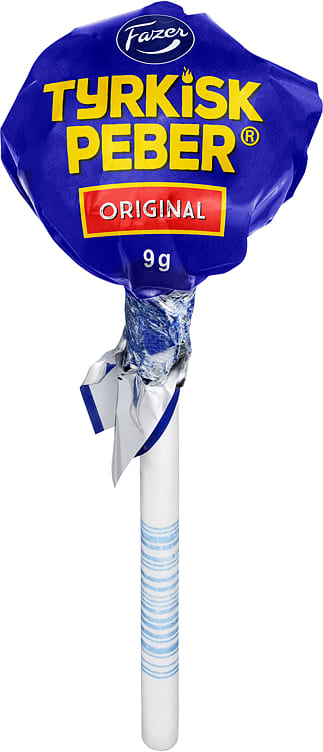Lollipop Tyrkisk Peber Original 9g Fazer