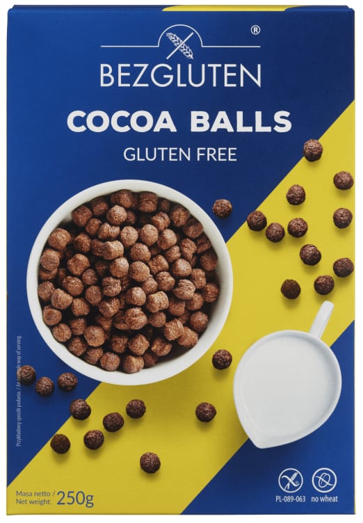 Cocoa Balls glutenfri 250g Bezgluten