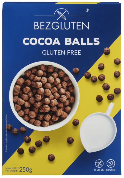 Bilde av Cocoa Balls glutenfri 250g Bezgluten