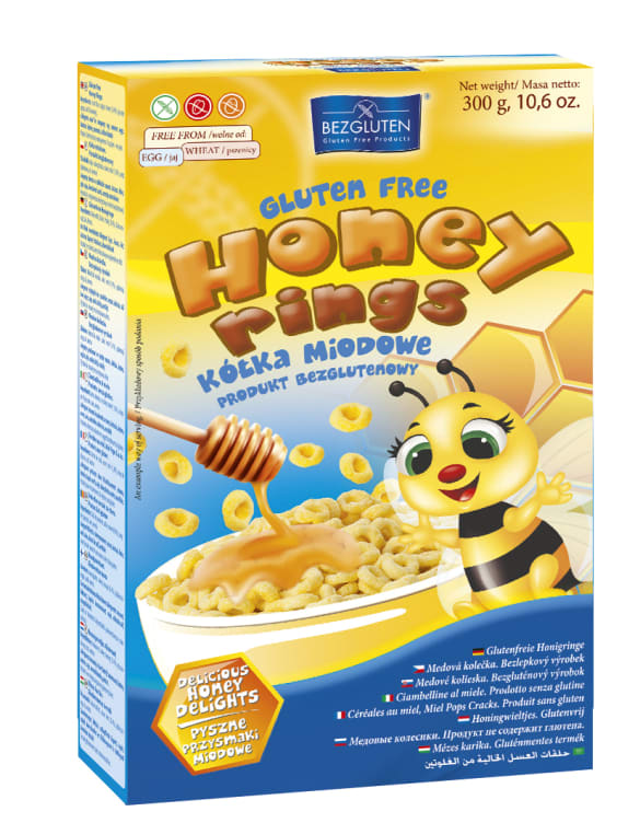 Bilde av Honey Rings glutenfri 300g Bezgluten