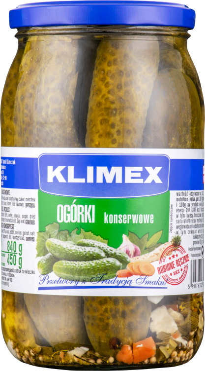 Agurk Syltet 840g Klimex
