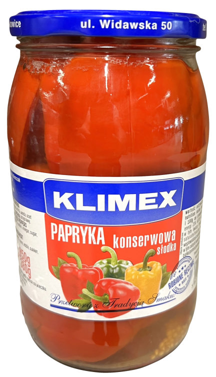 Bilde av Paprika 870g Klimex