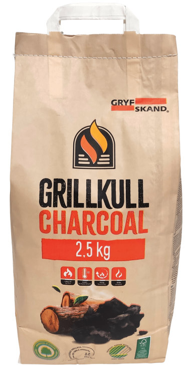 Grillkull 2,5kg Gryfskand