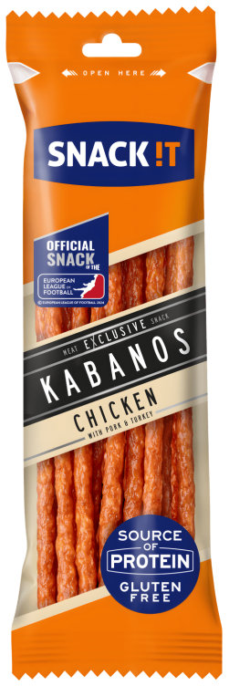 Kabanos Kylling 120g Snackit
