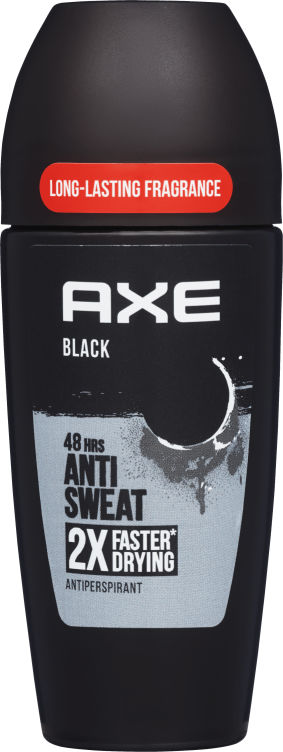 Product Image for Axe Roll-On Black Antiperspirant 50ml