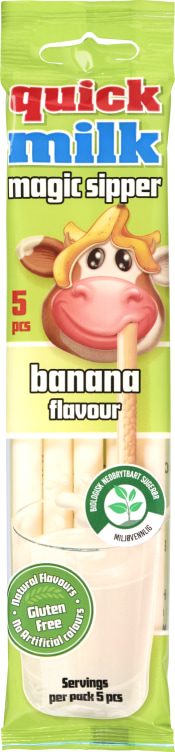 Quick Milk Banan 5pk Felfoldi