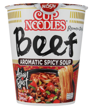 Nudler i Kopp m/Biffsmak 64g Nissin