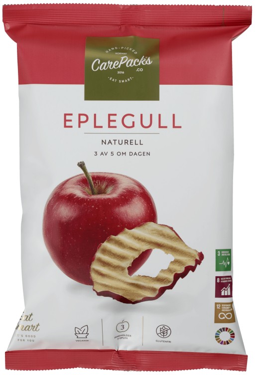 Bilde av Eplegull Naturell 40g Carepacks