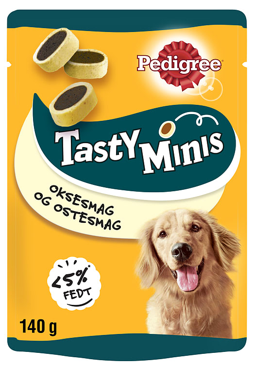 Product Image for Pedigree Tasty Minis Cheesy Bites 140g