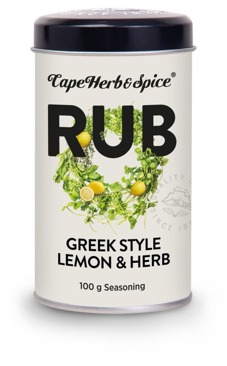 Greek Lemon&Herb Rub 100g Cape Herb&Spice