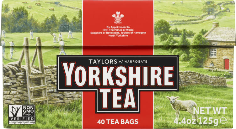 Yorkshire Tea 40pos Taylors Of Harrogate