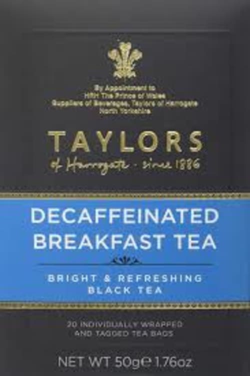 Breakfast Tea Koffeinfri 20pos Taylors