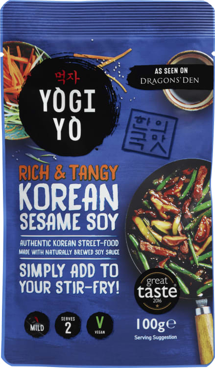 Bilde av Korean Sauce Sesame Soy Stir-Fry 100g Yogiyo