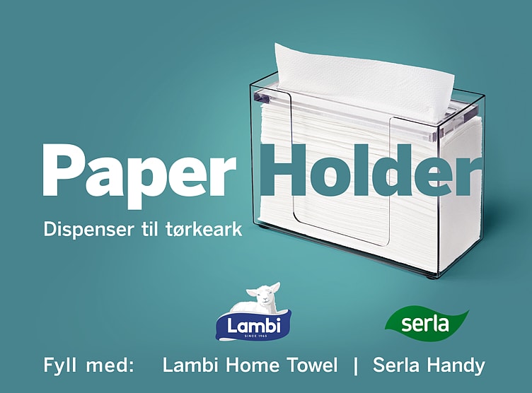 Paper Holder Clear