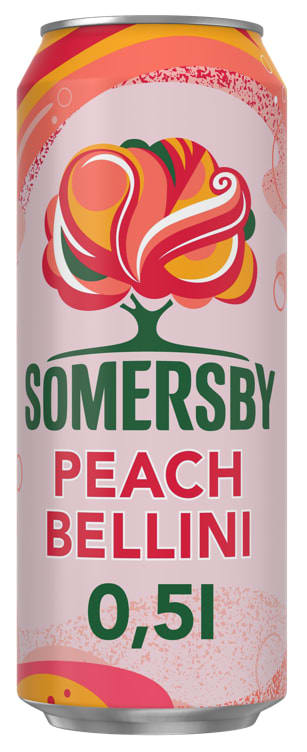 Bilde av Somersby Peach Bellini 0,5l boks