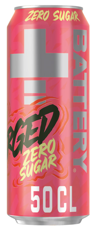 Product Image for Battery Charged Raspberry&Pomegran 0,5l boks